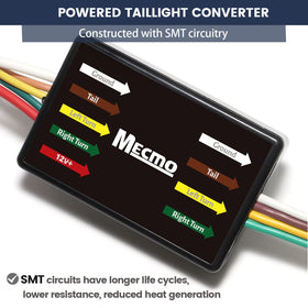 MECMO harness stowed beneath hitch on RAV4, tidy storage benefit