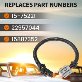 MECMO harness installed near blower motor demonstrating straightforward plug-and-play benefit