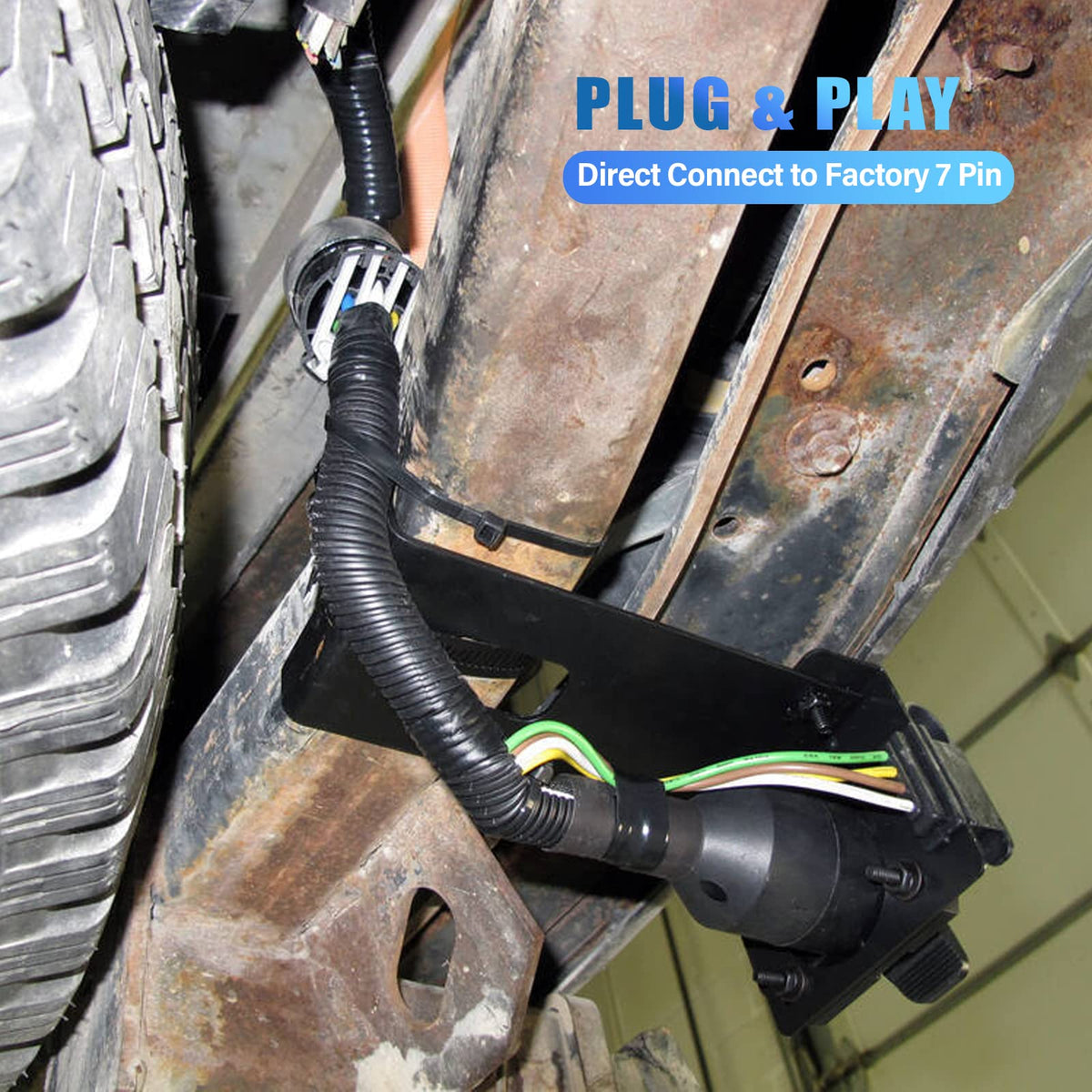 MECMO lifestyle image with truck towing setup for on-the-road reliability