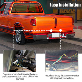 MECMO lifestyle shot of truck and trailer hookup illustrating reliable towing