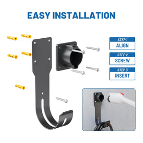 MECMO outdoor-mounted dock repelling moisture and protecting the plug