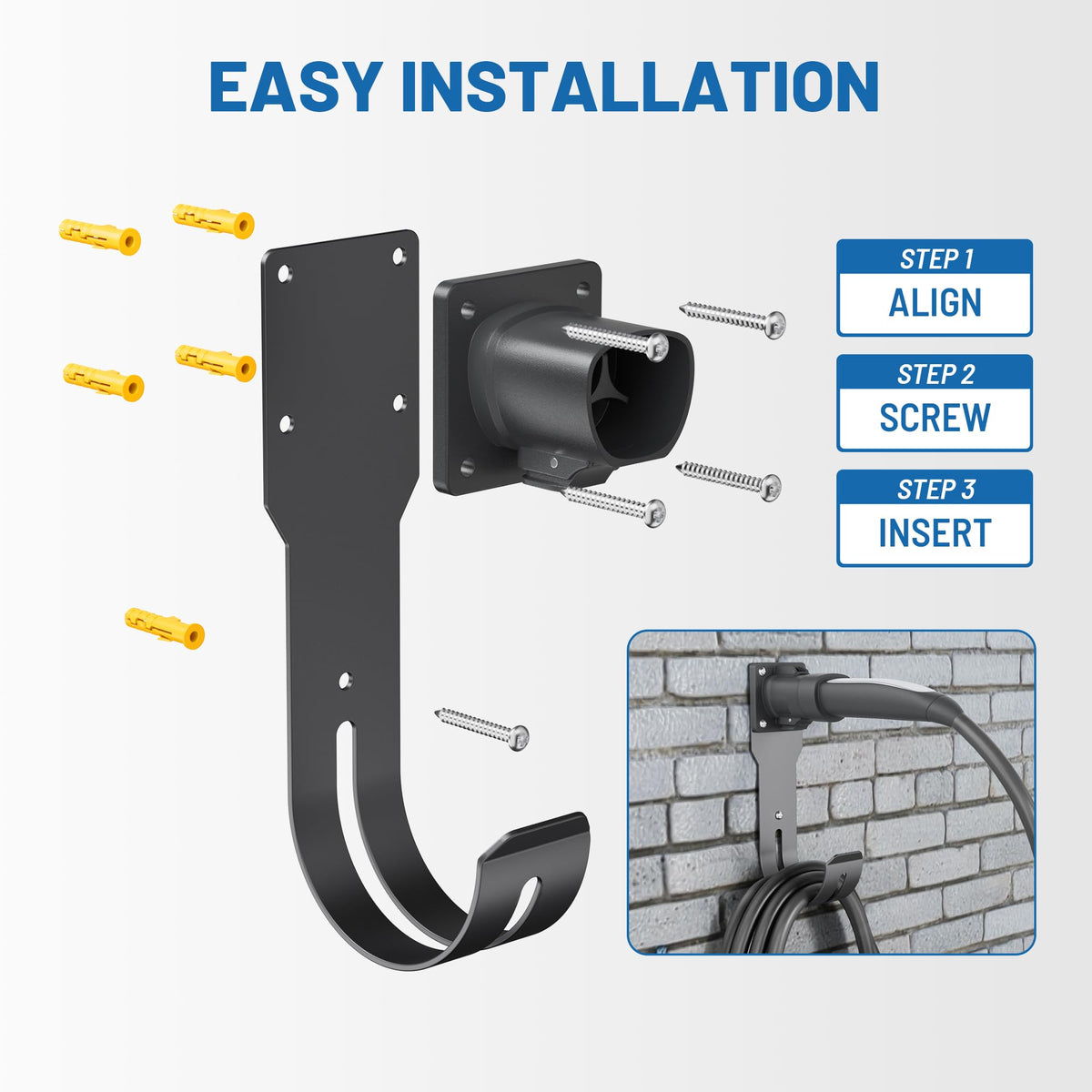 MECMO size comparison with hands indicating compact, easy-to-install design