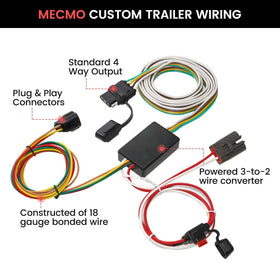 MECMO vehicle-side socket with rubber dust cover protecting contacts
