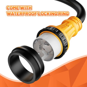 MECMO cable jacket and 10AWG markings proving durable copper conductors