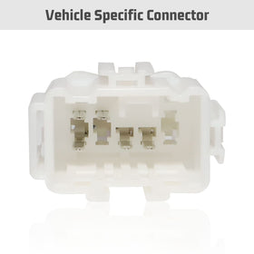 MECMO harness routed in CR-V cargo area for neat installation benefit