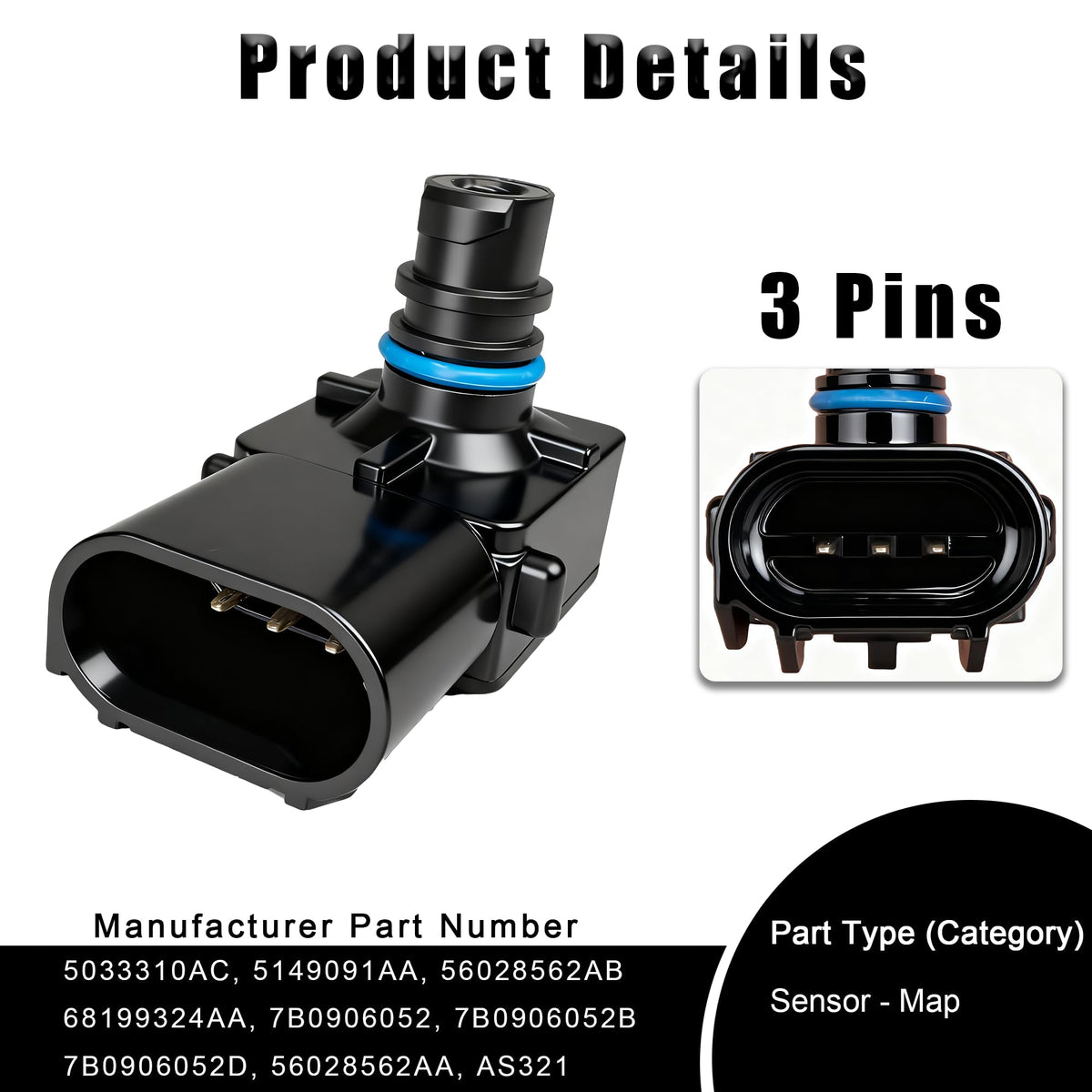 MecXora side profile showing black housing for durable intake placement