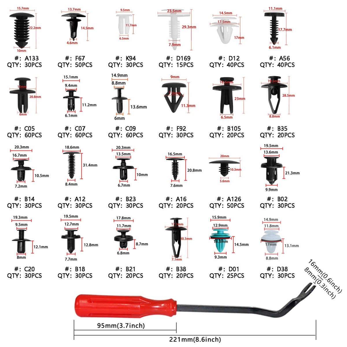 Medoon fastener remover held in hand demonstrating ergonomic grip and safe extraction benefit