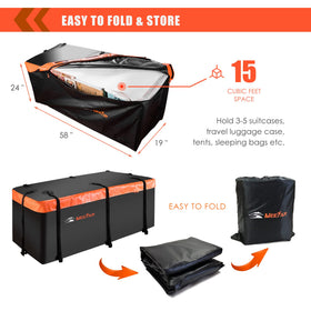 MeeFar folded compact storage saving garage space when not in use