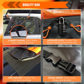 MeeFar bag folded into storage sack for compact transport and space saving