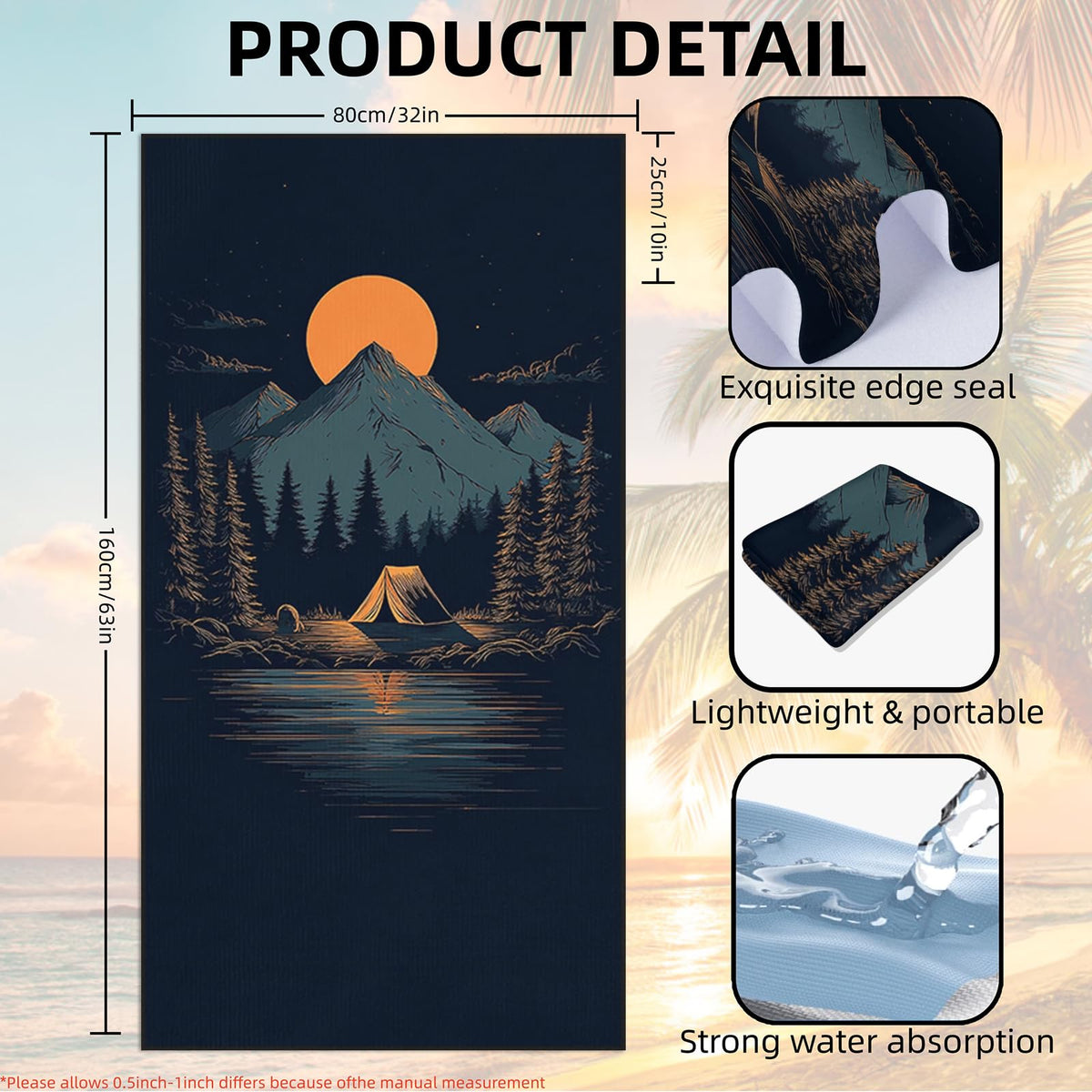 Meetravel seat cover rolled into storage bag for easy transport