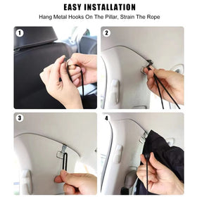 MEEWOO folded curtain in storage bag for easy portability