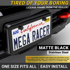 Mega Racer close-up of matte coating highlighting durable corrosion resistance