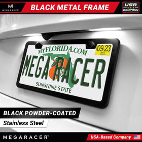 Mega Racer close-up of matte powder-coated texture showing durable finish benefit