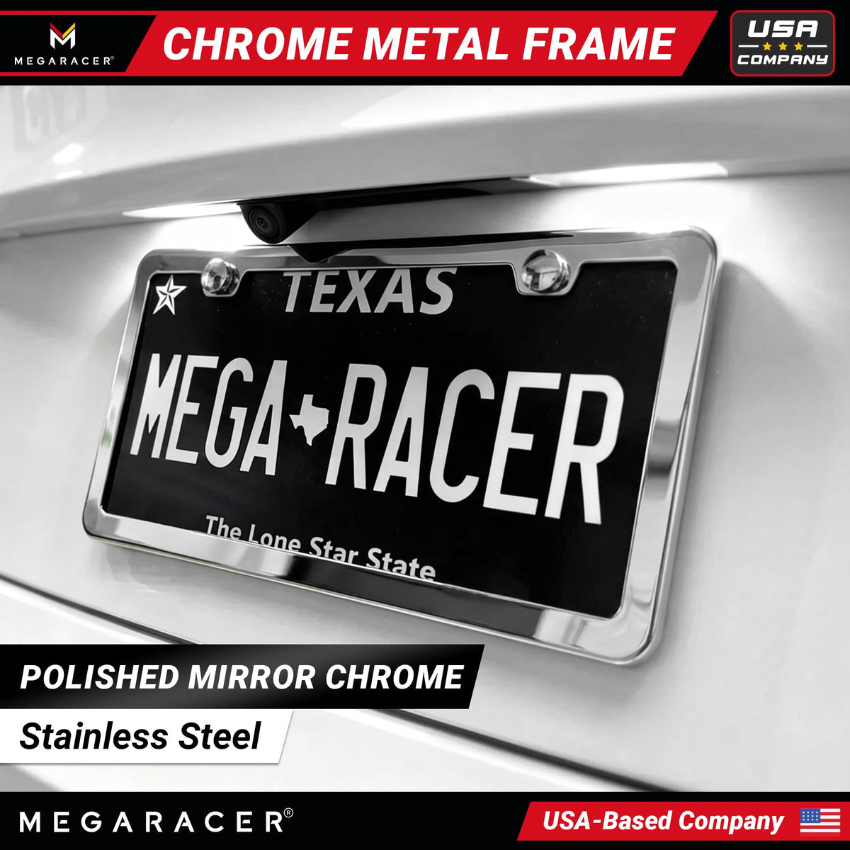 Mega Racer close-up of polished edge highlighting corrosion resistance
