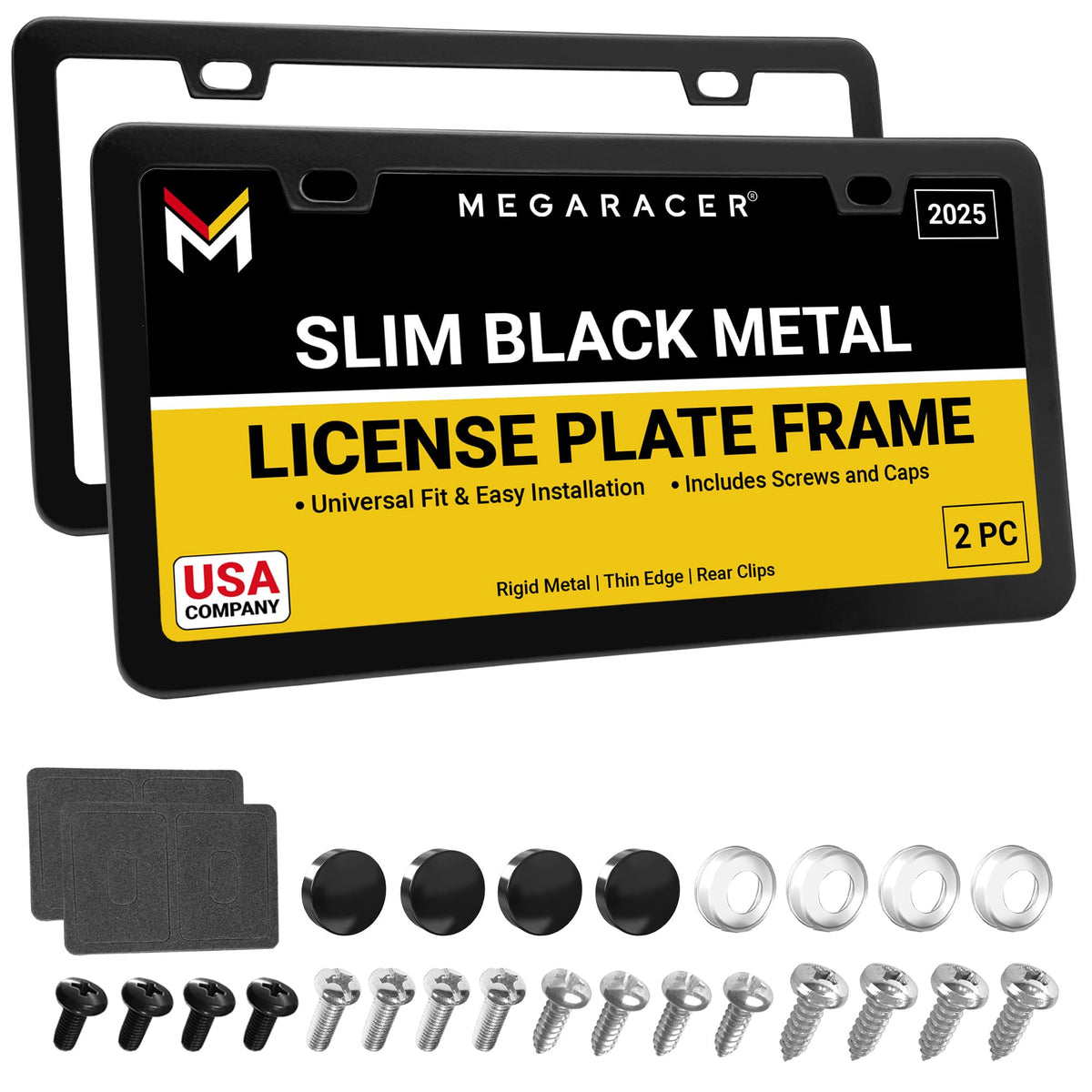 Mega Racer front-mounted frame showing sleek matte finish and clean look