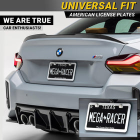 Mega Racer installed on sedan demonstrating sleek seamless appearance