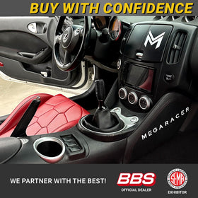 Mega Racer in a tuner-style interior demonstrating style upgrade and cohesive cockpit benefit