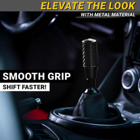 Mega Racer side profile highlighting weighted design for smoother, more precise shifts