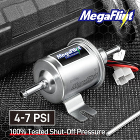 Megaflint copper coil close-up showing motor detail and durable construction benefits