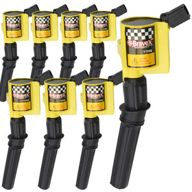 Megaflint front packaging showing eight coils and included warranty benefit