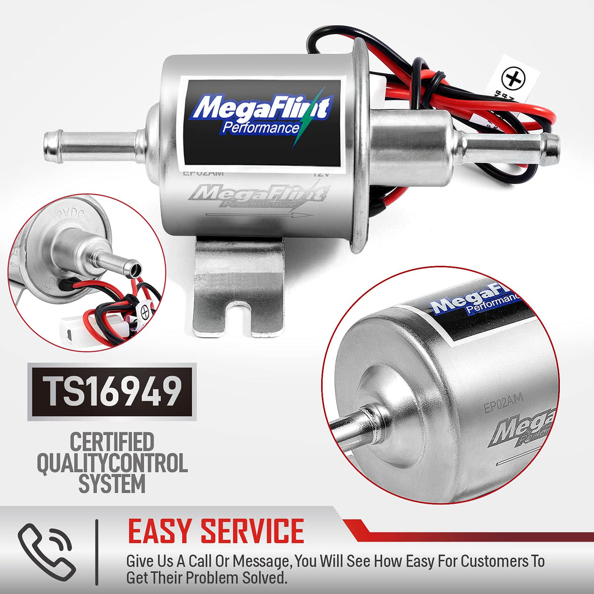 Megaflint installed on generator in lifestyle setting showing reliable power support