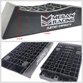 BFC Megan Racing label and specs close-up confirming load rating and material