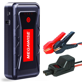 MEGAWISE front packaging showing compact power pack and labels for quick identification and reliability