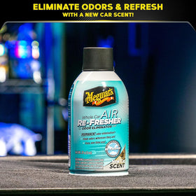 Meguiar's mist distributing through vents for full cabin reach