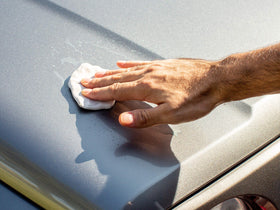 Meguiar's clay bar close-up texture highlighting gentle formulation