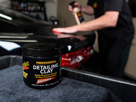 Meguiar's clay close-up texture revealing pliable surface to remove bonded contaminants effectively
