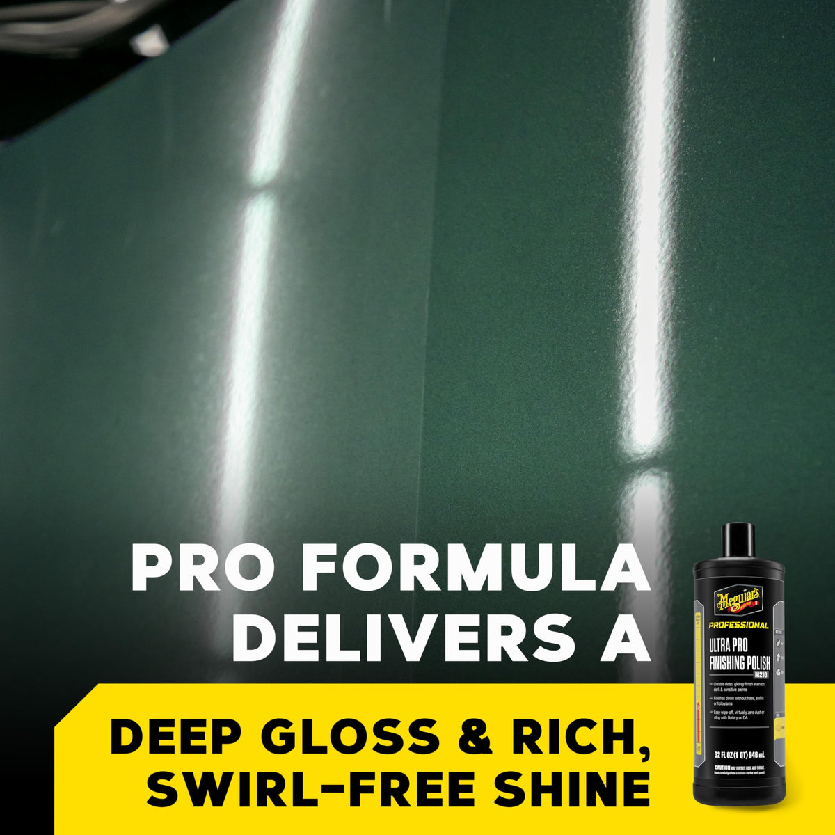 Meguiar's close-up of polish texture highlighting smooth application