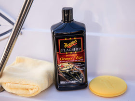 Meguiar's cream texture closeup illustrating smooth spreadability and ease of use