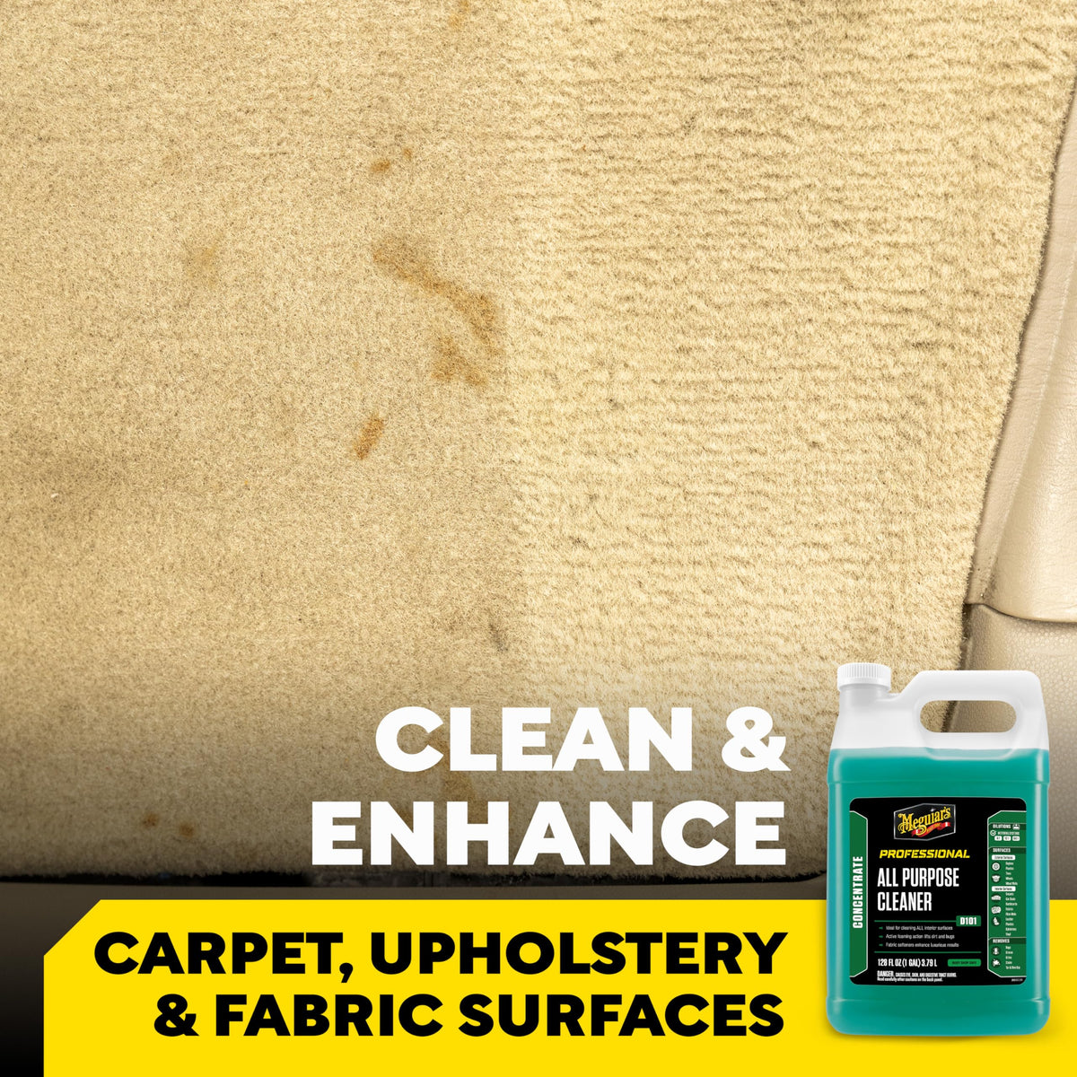 Meguiar's D101 diluted in sprayer ready to apply, convenient application benefit