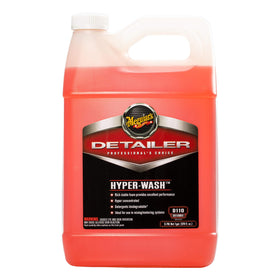 Meguiar's D110 in foam cannon producing thick foam for faster cleaning