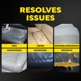 Meguiar's drill backing plate displayed for faster leather agitation