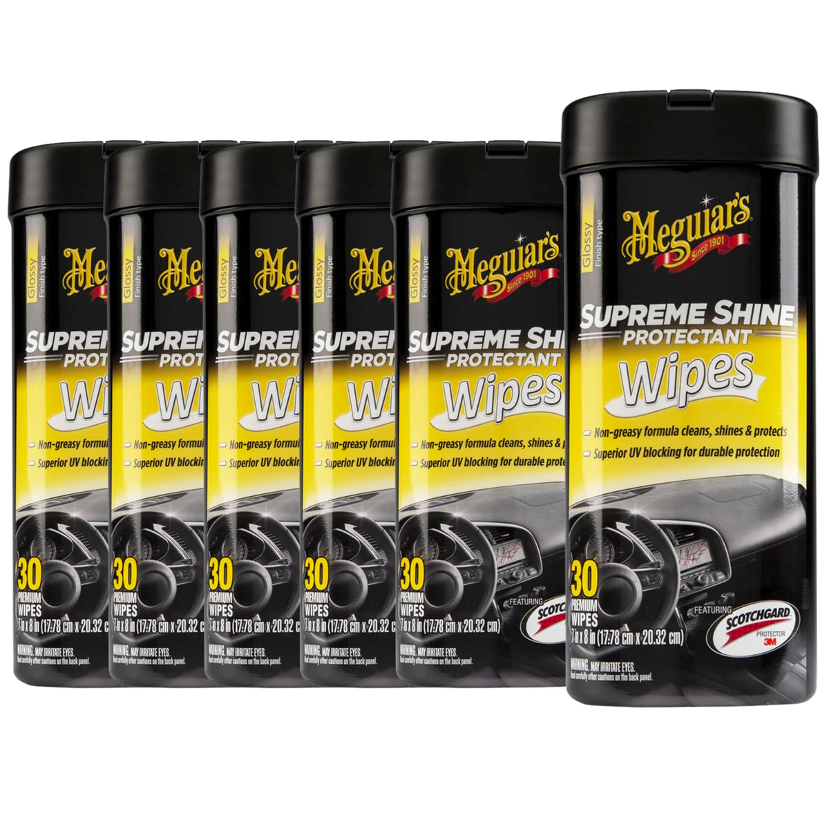 Meguiar's front canister packaging showing brand and value pack benefit