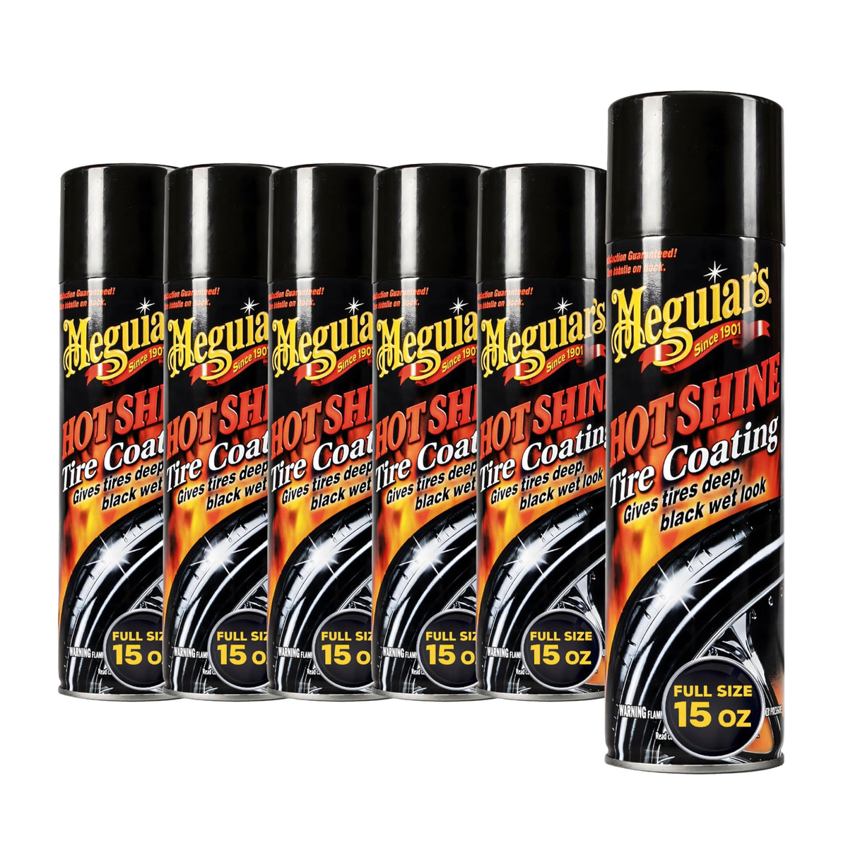 Meguiar's front label view showing brand and product benefits