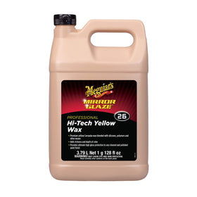Meguiar's gallon bottle front view showing label and professional packaging benefit