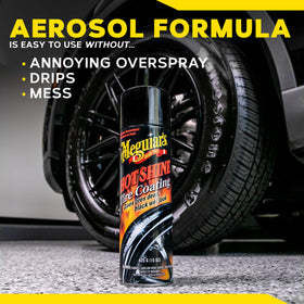 Meguiar's product label close-up showing formula highlights and ingredient clarity