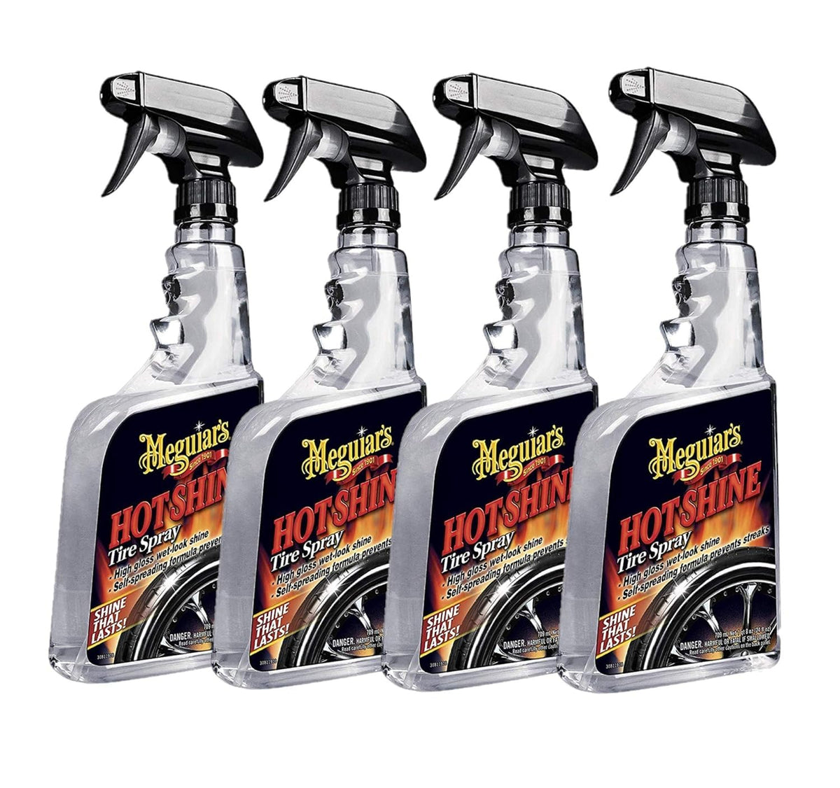 Meguiar's front label bottle shot showing product name and wet-look benefit