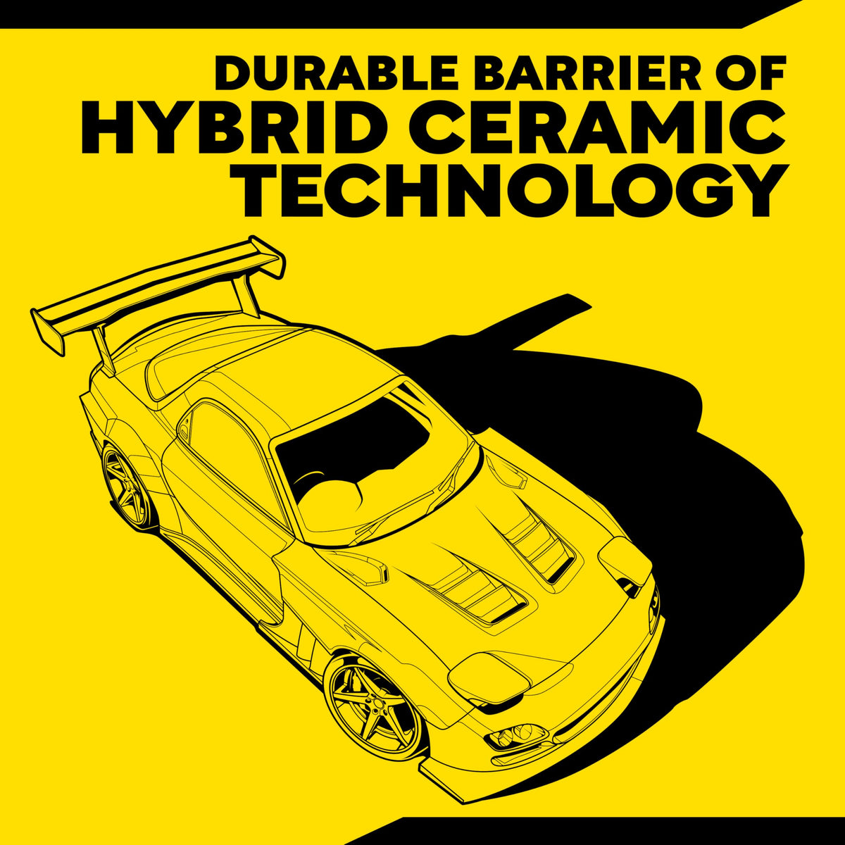 Meguiar's finish on hood showing deep gloss and showroom-like shine