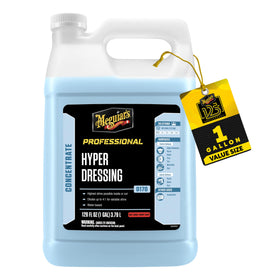 Meguiar's gallon bottle front label showing product name and benefits