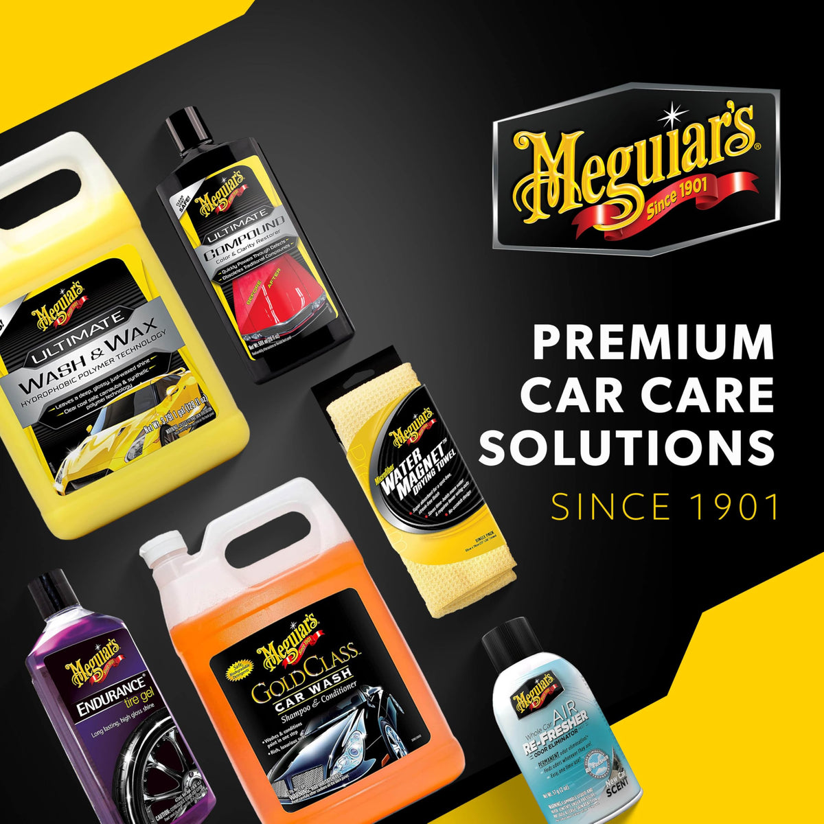 Meguiar's finished boat at dock showing bright gloss and weather-resistant finish