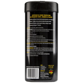 Meguiar's shiny car interior after wipes showing enhanced appearance benefit