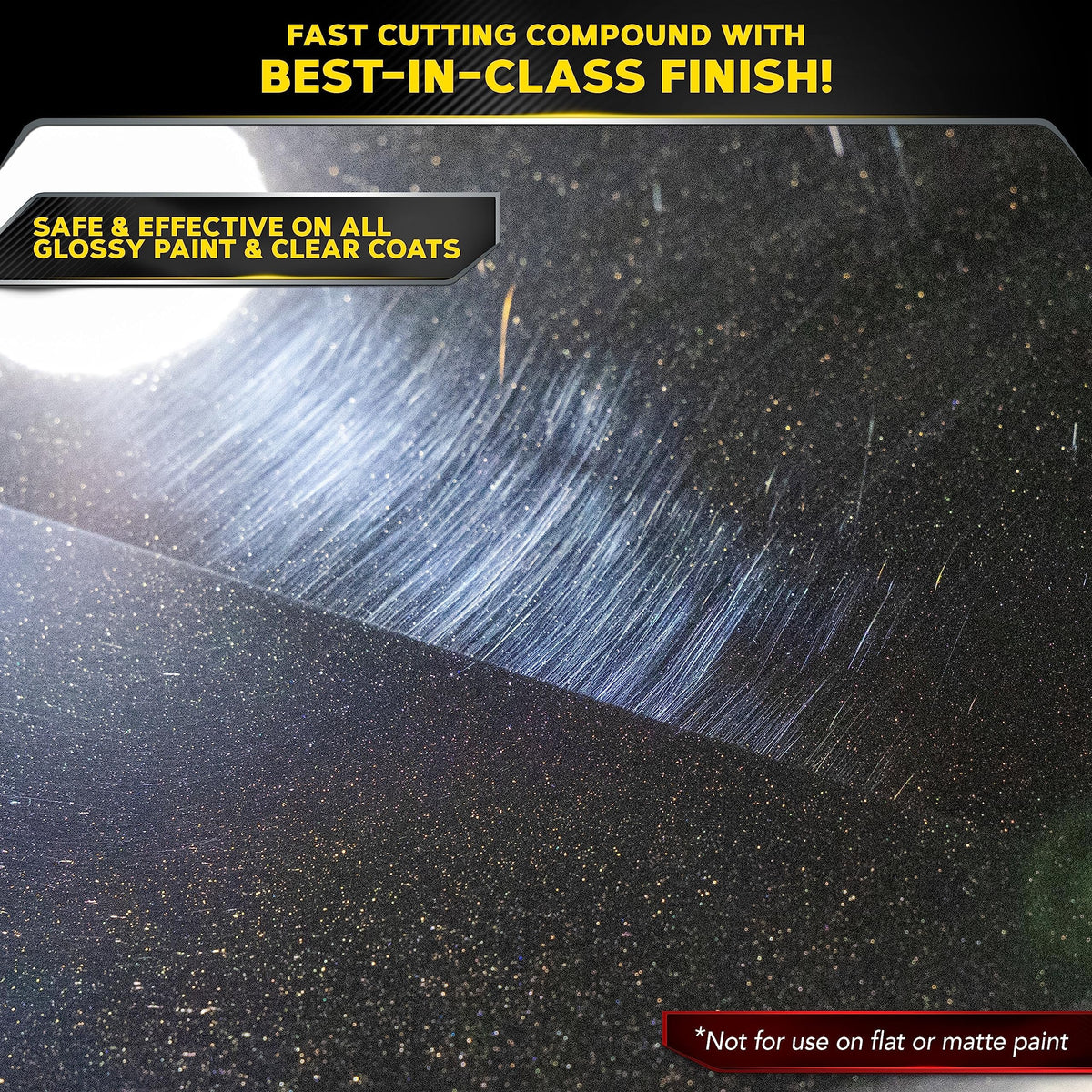 Meguiar's close-up of compound texture highlighting smooth cutting performance