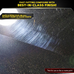 Meguiar's close-up of compound texture highlighting smooth cutting performance
