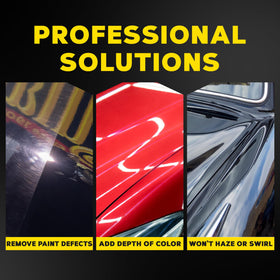 Meguiar's cream texture close-up demonstrating smooth spreadability and control