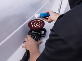 Meguiar's before and after hull comparison showing returned color and improved shine after treatment
