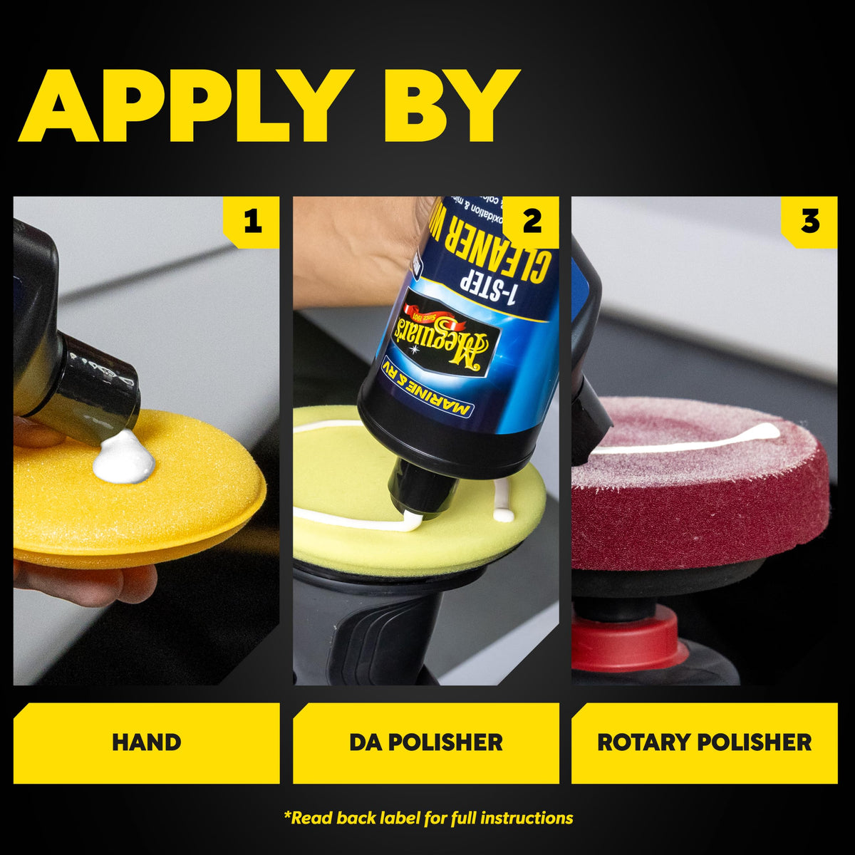 Meguiar's surface sheen detail highlighting deep color and protection