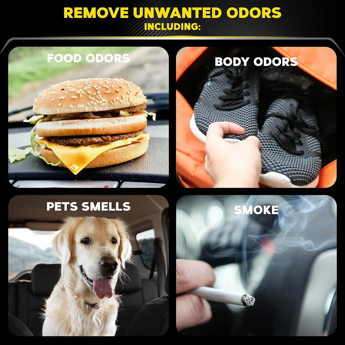 Meguiar's included paper freshener delivering lasting scent